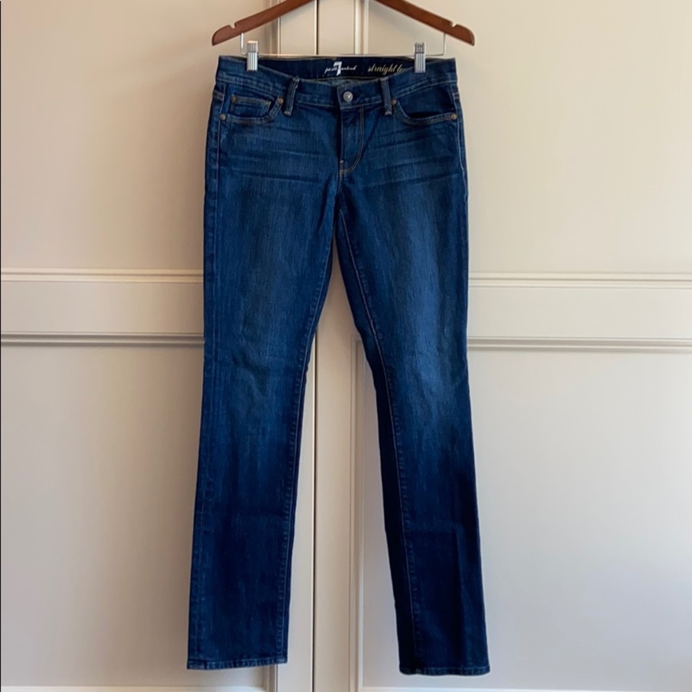7 For All Mankind straight leg jeans